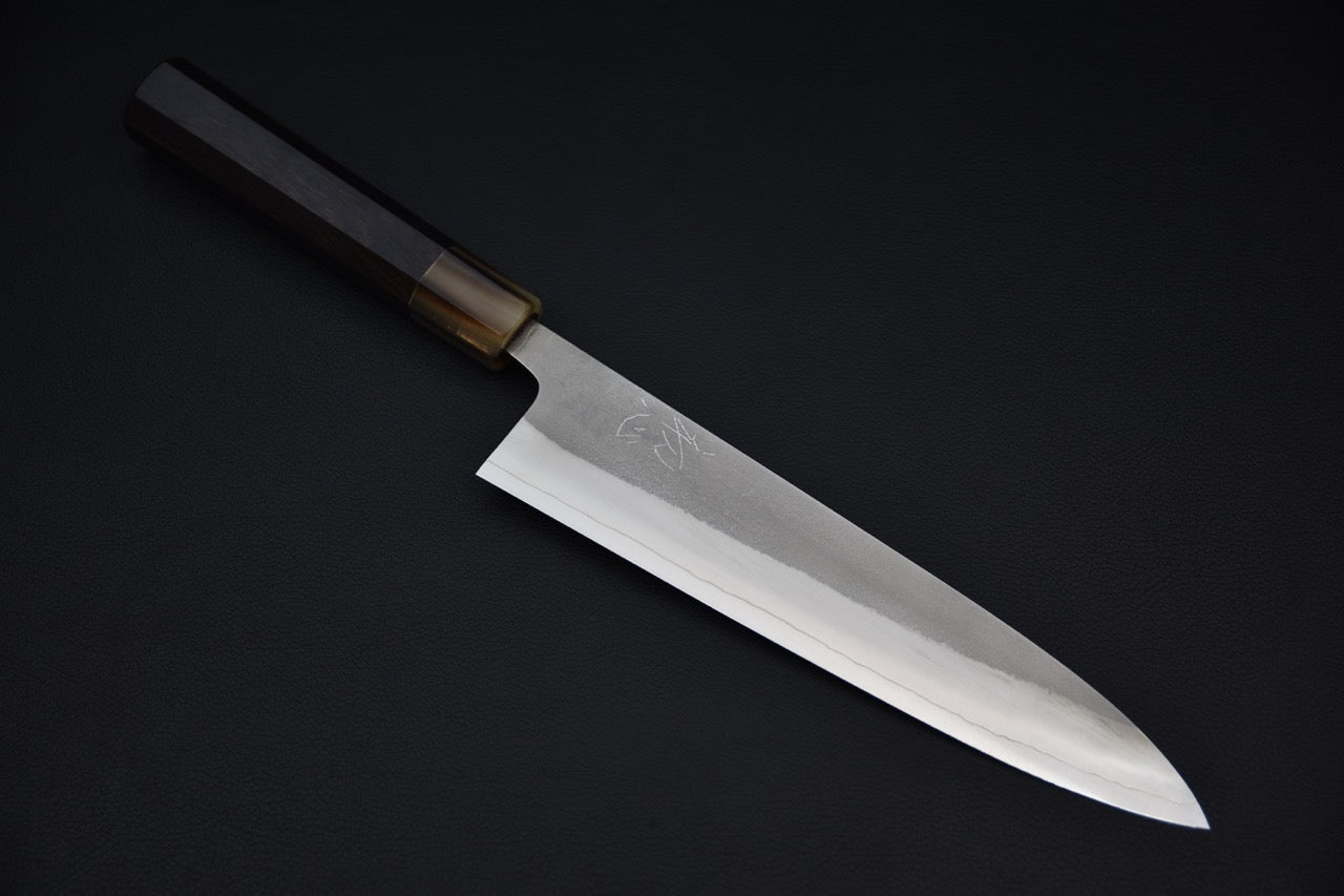 Yoshikane SKD Nashiji Gyuto 210mm Ebony