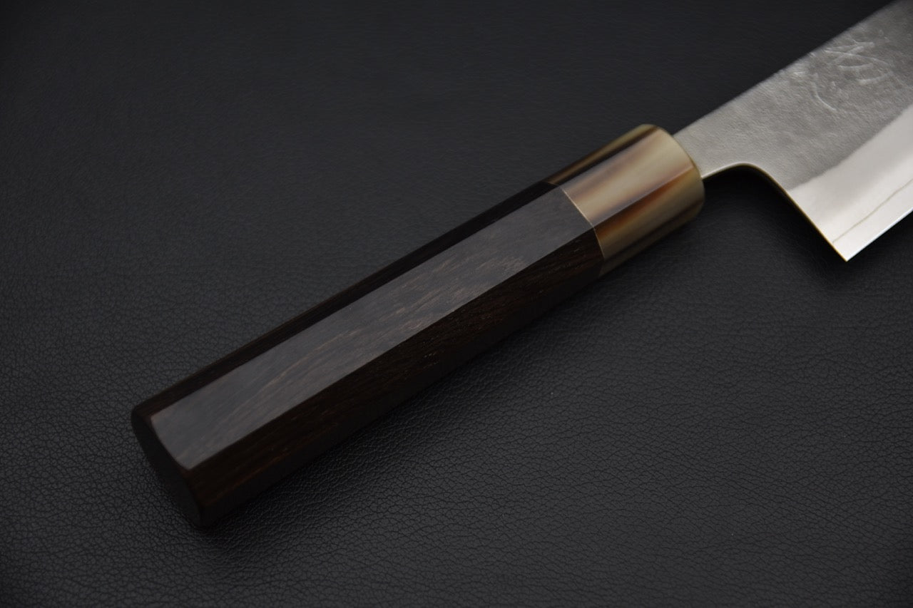 Yoshikane SKD Nashiji Gyuto 210mm Ebony