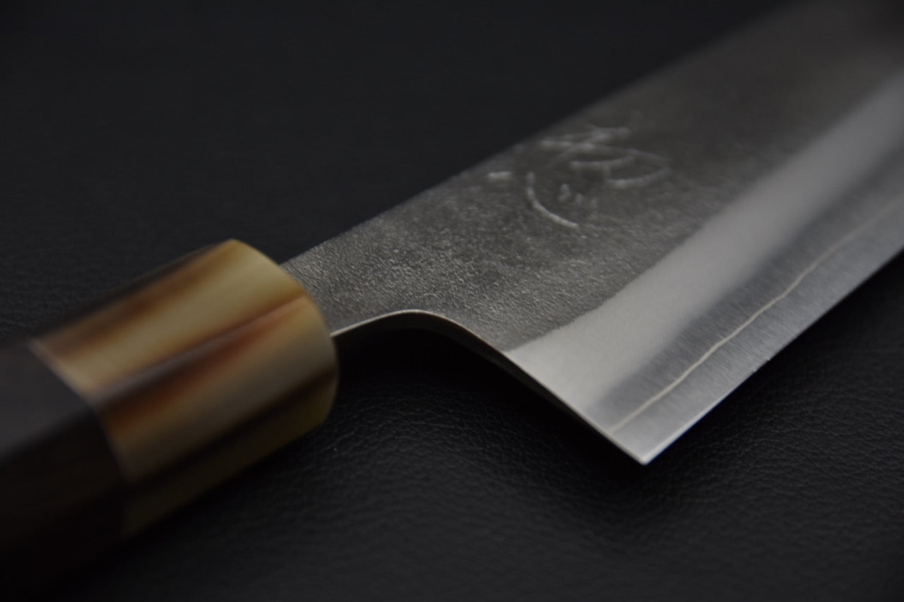 Yoshikane SKD Nashiji Gyuto 210mm Ebony