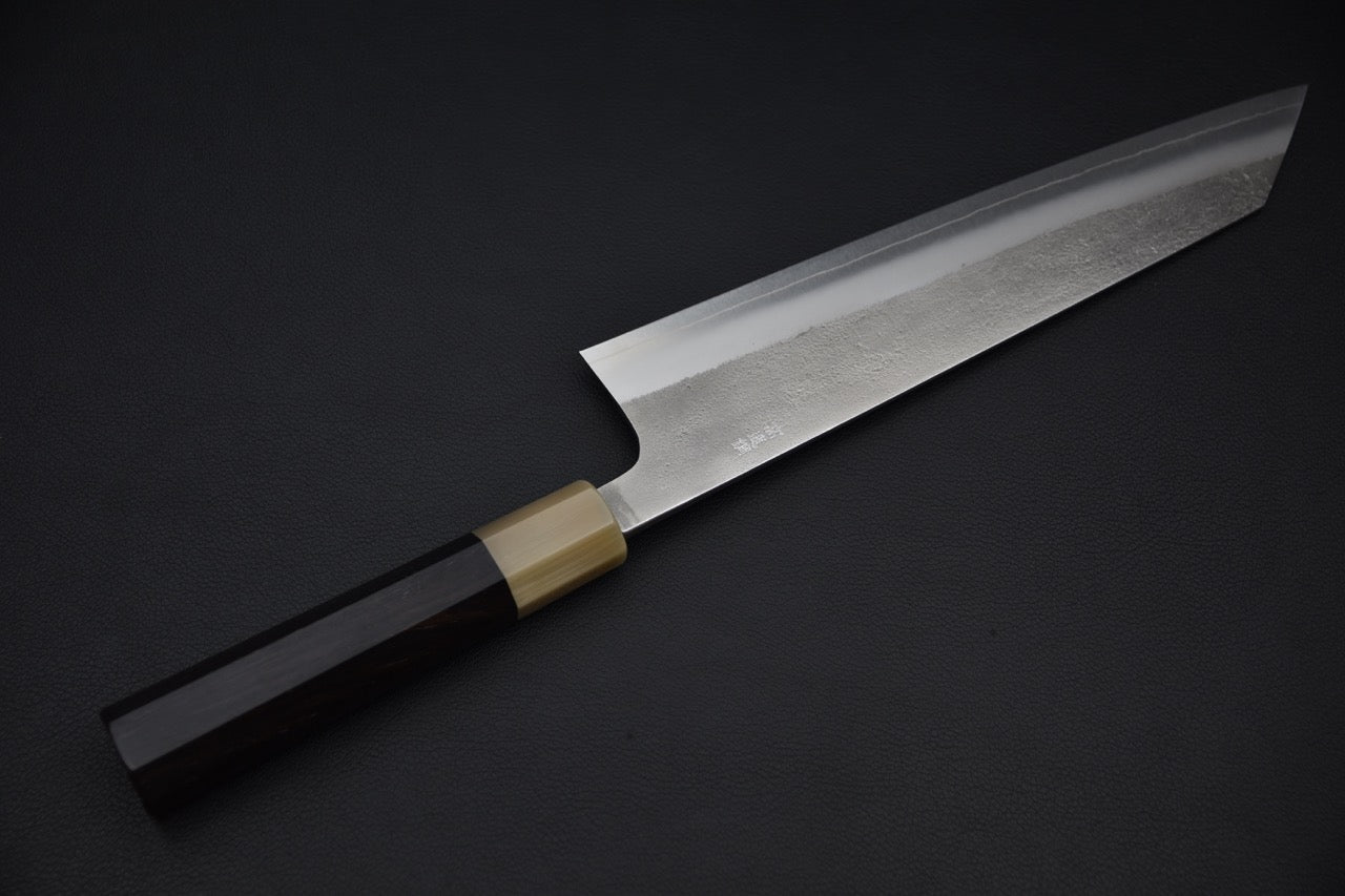 Yoshikane SKD Nashiji Kiritsuke Gyuto 240mm Ebony