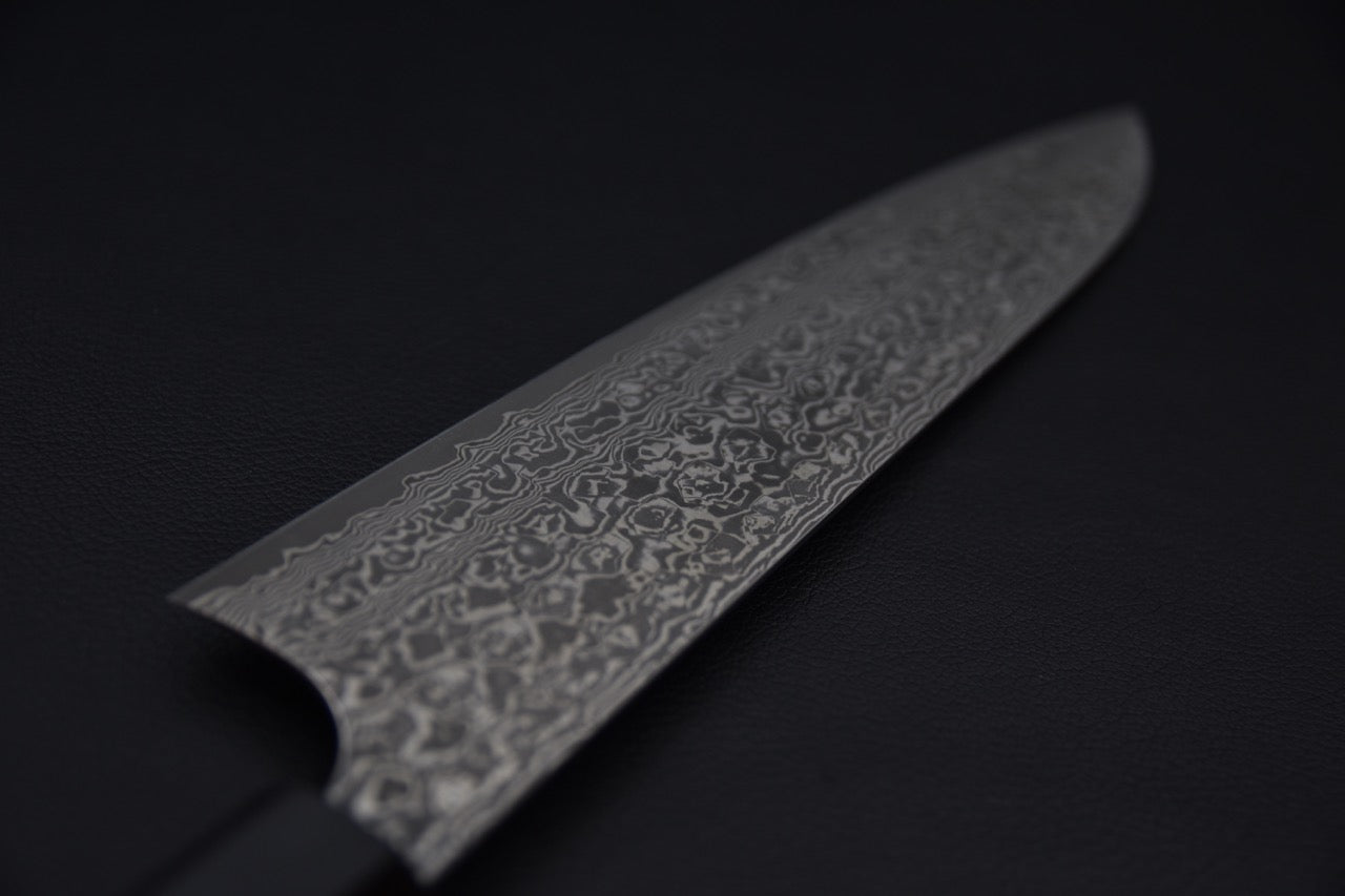Yoshimi Kato VG-10 Gyuto 210mm Black Damascus Tagayasan