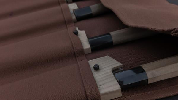 Hi-Condition Hanpu en Toile 6 pochettes Brun