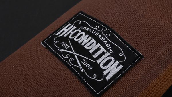 Hi-Condition Hanpu en Toile 6 pochettes Brun