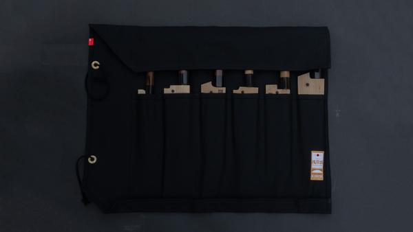 Hi-Condition Hanpu en Toile 6 pochettes Noir