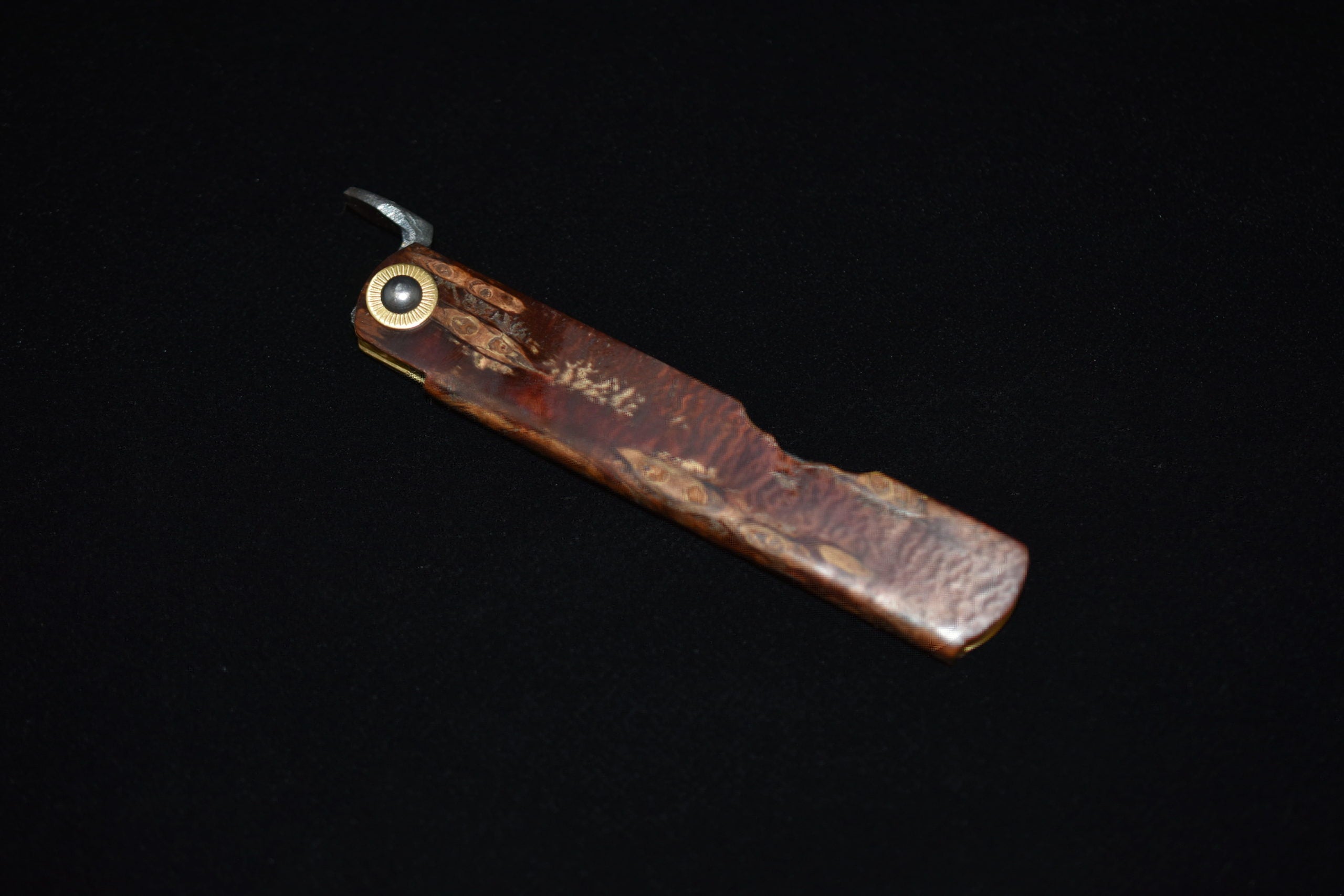 Higonokami Aogami #2 Sakura Bark