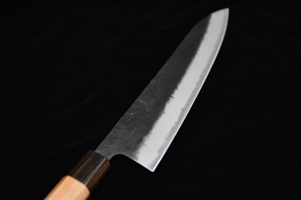 Hitohira Futana SB Kuro Nashiji Gyuto 240mm Cherry wood