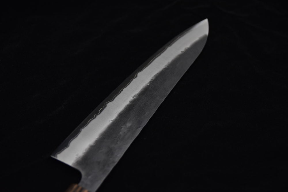 Hitohira Futana SB Kuro Nashiji Gyuto 240mm Cherry wood
