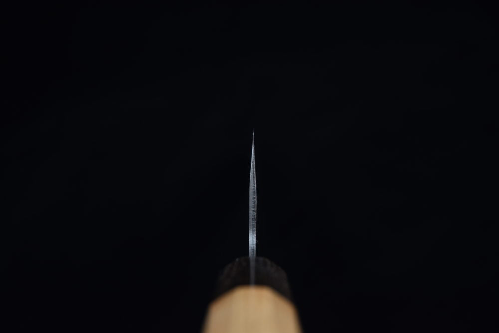 Hitohira Futana SB Kuro Nashiji Gyuto 240mm Cherry wood