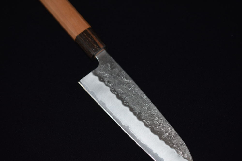 Hitohira Futana S3 Nashiji Santoku 170mm Cerisier