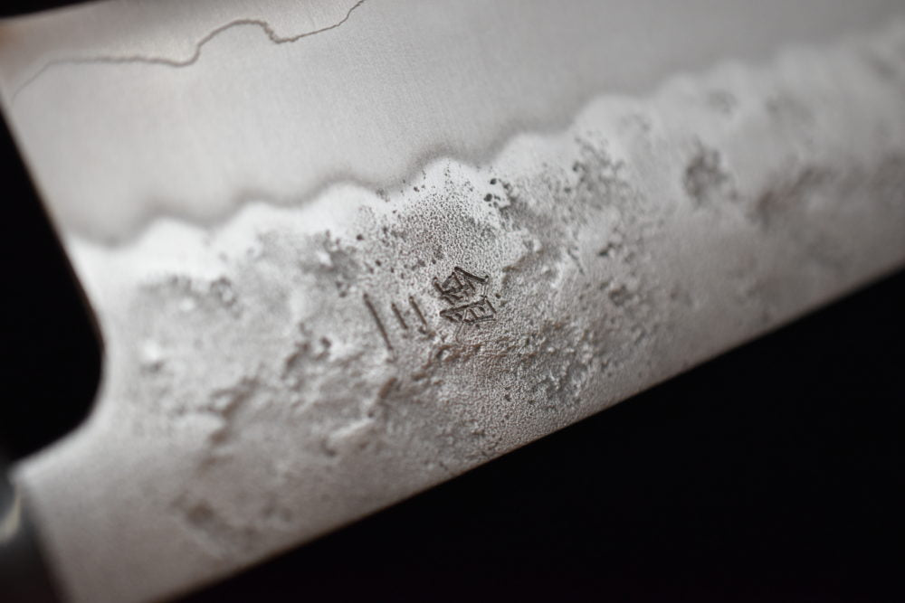 Hitohira Futana S3 Nashiji Santoku 170mm Cerisier