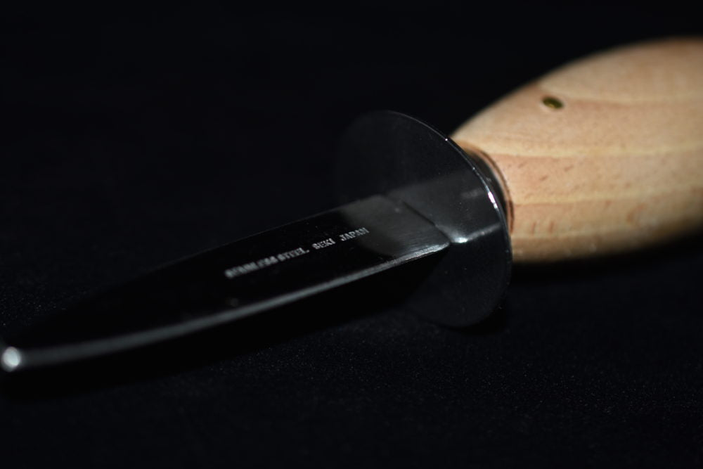 Hitohira Seki Stainless Couteau à Huître Court