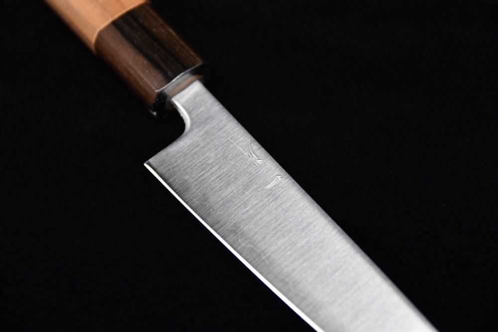 Hitohira Futana SB Migaki Petty 135mm Bois de Cerisier
