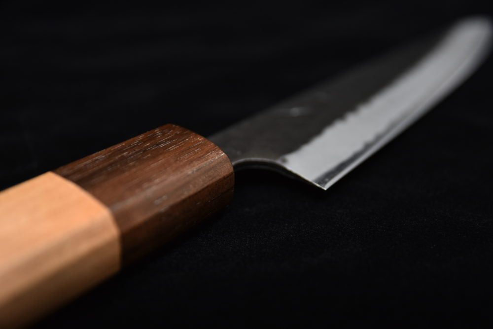 Hitohira Futana SB Kuro Nashiji Petty 135mm Cherry wood