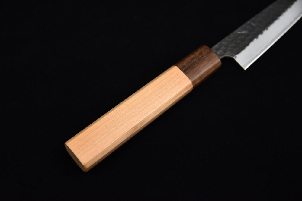 Hitohira Futana SB Kuro Nashiji Petty 135mm Cherry wood