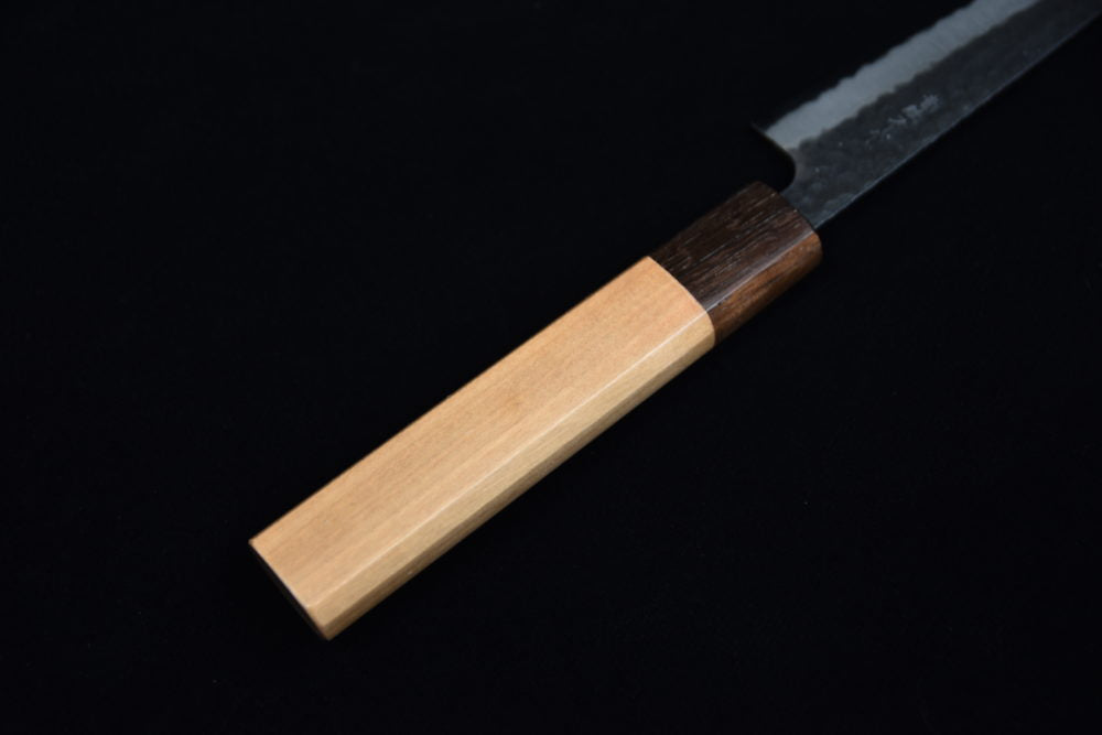 Hitohira Futana SB Kuro Nashiji Petty 135mm Cherry wood