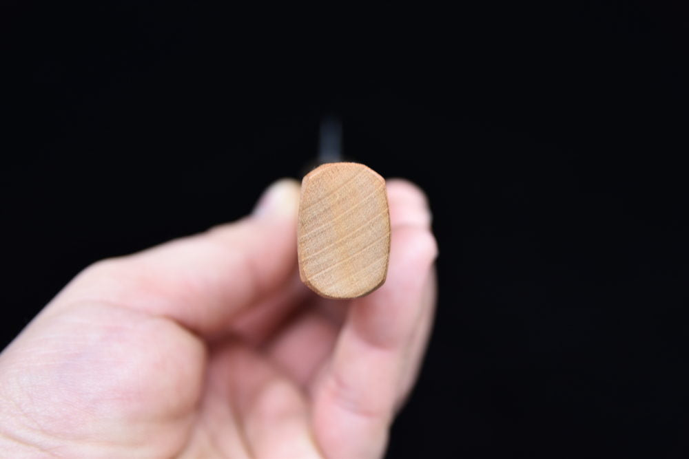 Hitohira Futana SB Kuro Nashiji Petty 135mm Cherry wood