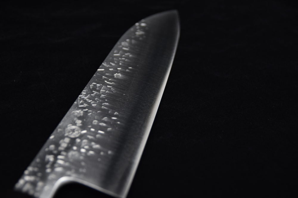 Takada No Hamono Silver #3 HH Reika Santoku 210mm Ho Wood