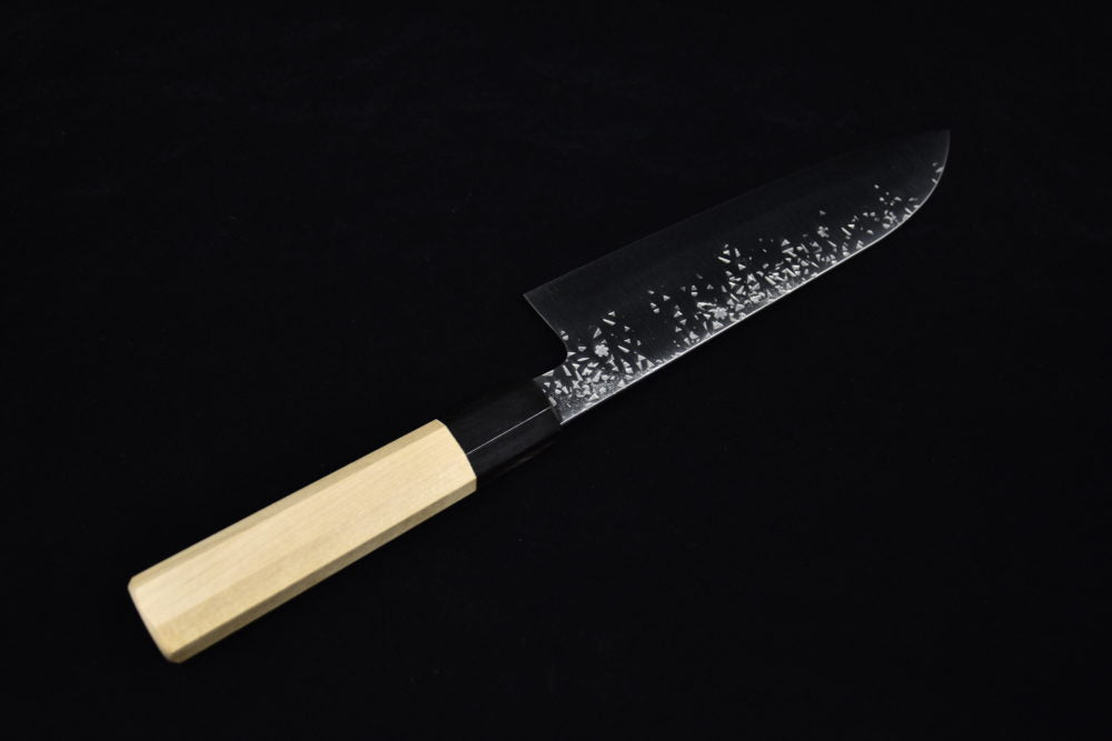 Takada No Hamono Silver #3 HH Reika Santoku 210mm Ho Wood