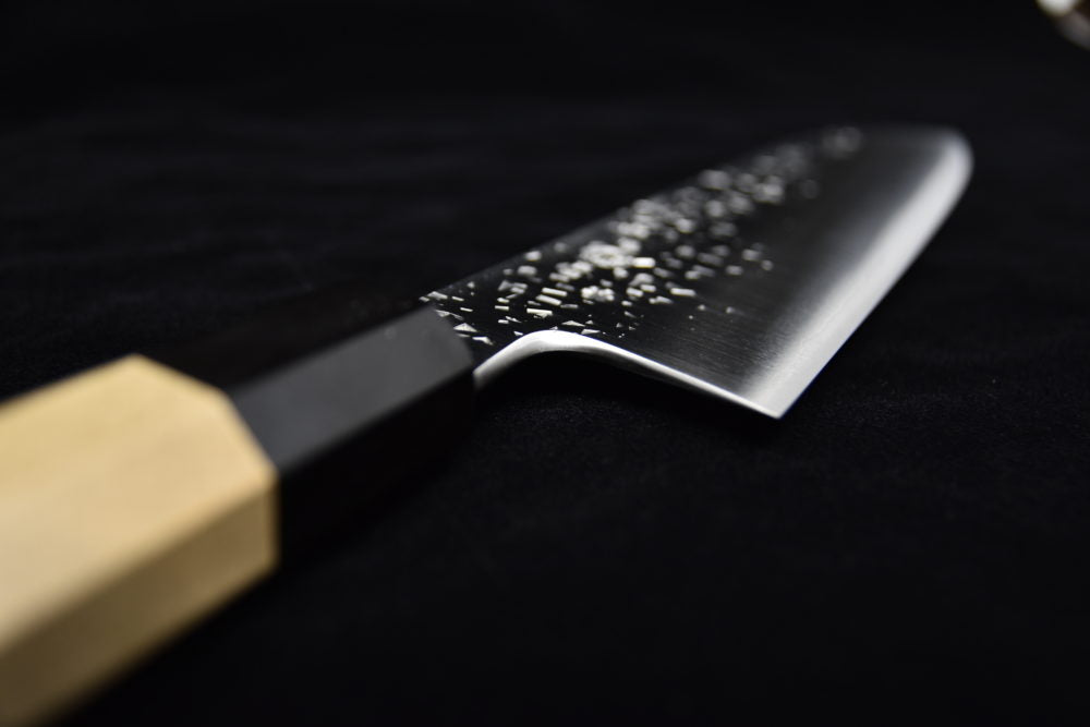 Takada No Hamono Silver #3 HH Reika Santoku 210mm Ho Wood