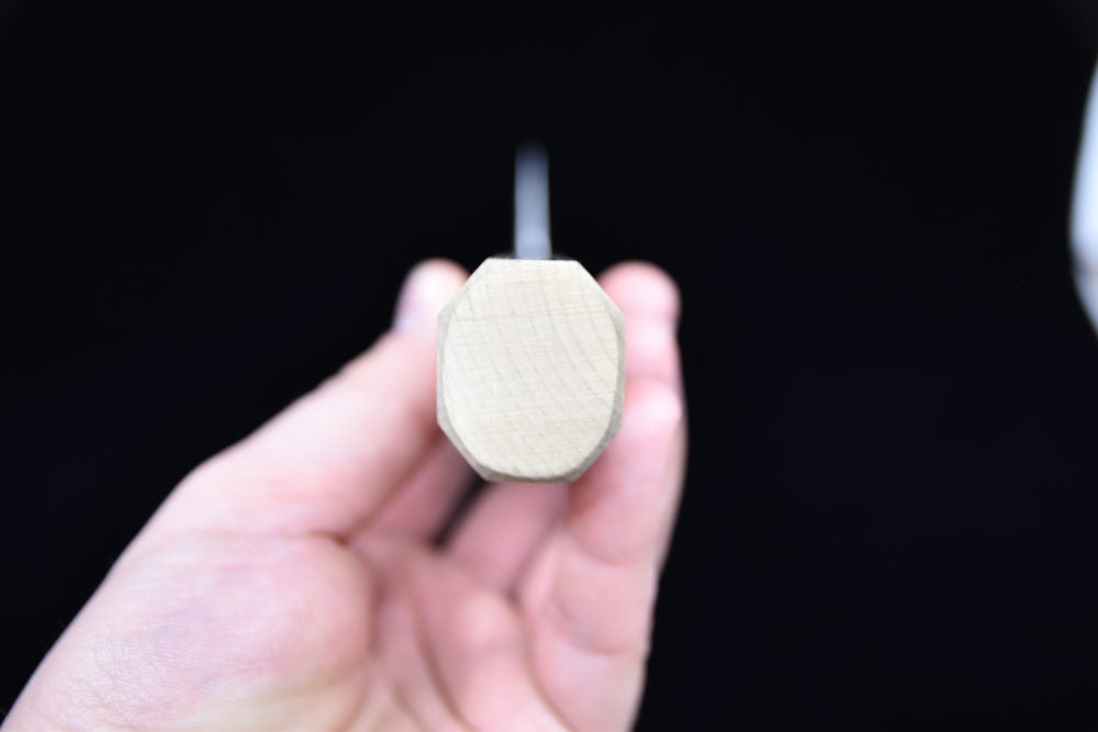 Takada No Hamono Silver #3 HH Reika Santoku 210mm Ho Wood