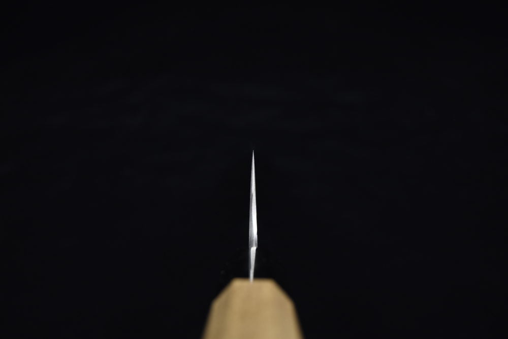 Takada No Hamono Silver #3 HH Reika Santoku 210mm Ho Wood