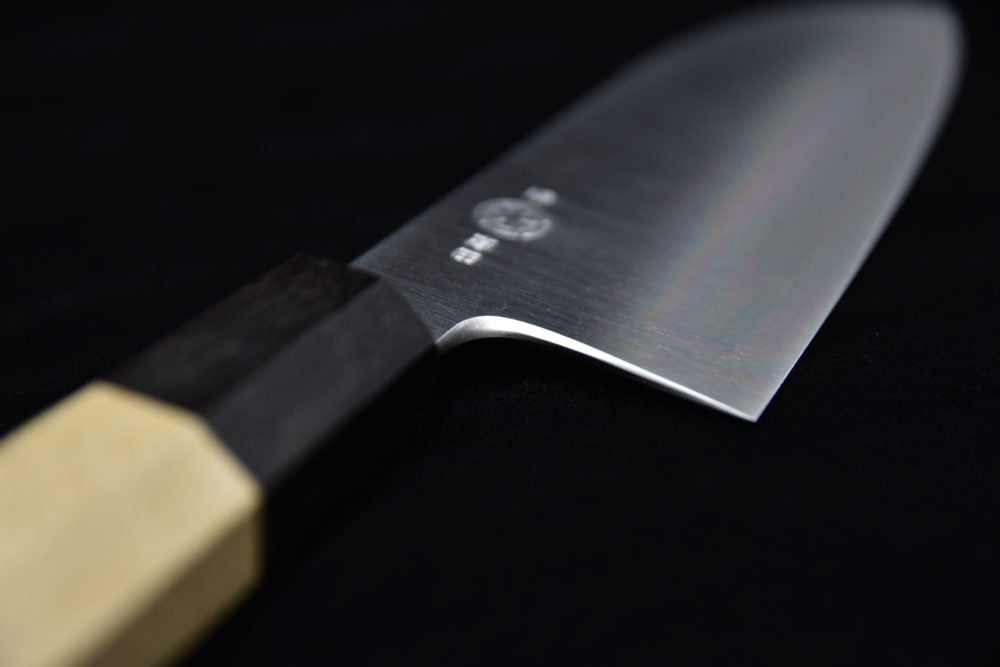 Takada No Hamono White #2 HH Santoku 135mm Bois de Ho